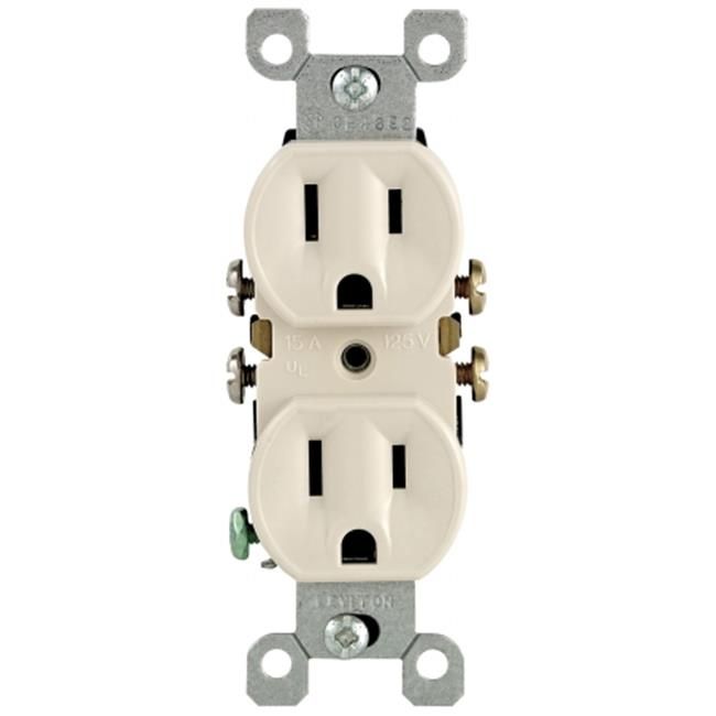 Photo 1 of ***MISSING 2 RECEPTACLES*** 10 PACK Leviton M26-05320-TMP Residential Grade Duplex Receptacle 15 Amp