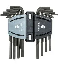 Photo 1 of ***MISSING 2 AND 2.5*** Husky SAE/Metric Long Arm Hex Key Set