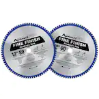 Photo 1 of ***OPEN PACKAGE*** Avanti Pro
12 in. x 80-Tooth Fine Finish Circular Saw Blade (2-Pack)