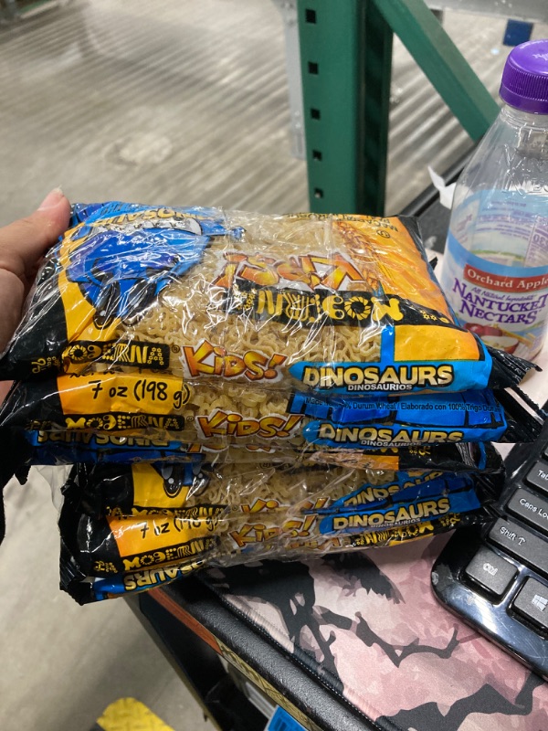 Photo 1 of La Moderna Kids Dinosaur Pasta, Noodles, Durum Wheat, Protein, Fiber, Vitamins, 7 Oz (Pack of 6) 7 Ounce (Pack of 6)