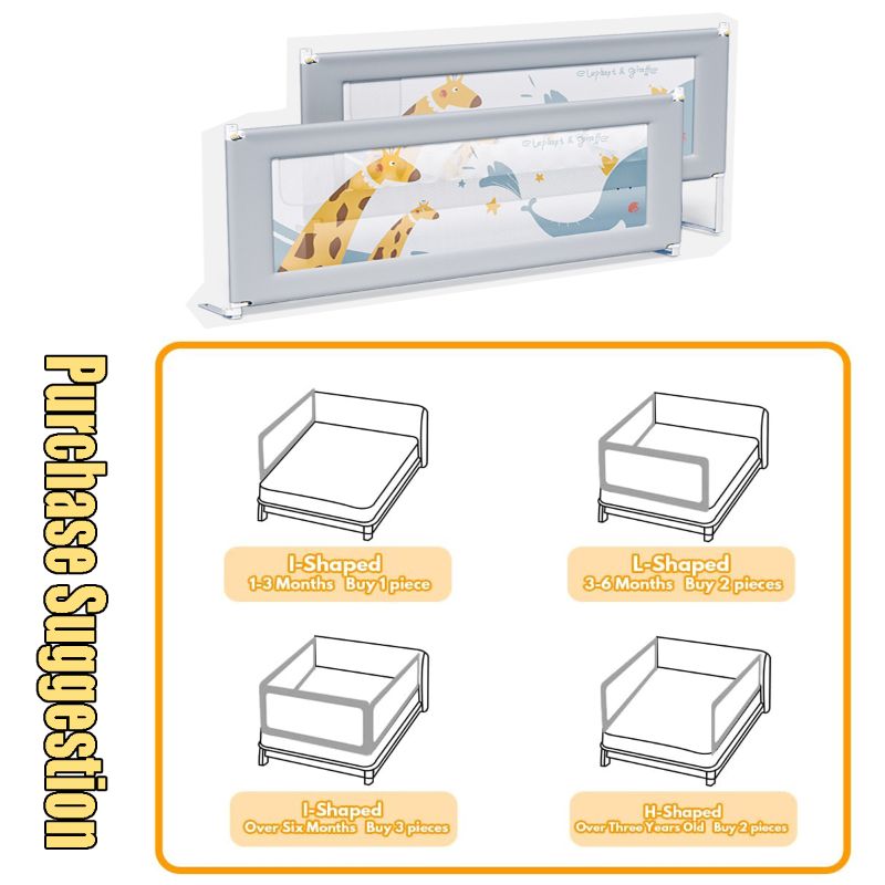 Photo 1 of ***STOCK PHOTO FOR REFERENCE ONLY//ON SAFETY RAIL*** Bed Rails for Toddlers 