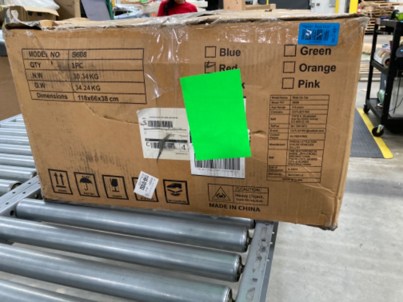 Photo 1 of OTTARO 24V 10AH Ride on UTV Cars 2 Seater, Electric Cars Vehicles for Kids Teens,Metal Frame,EVA Wheels, 2x200W Powerful Motors, 20” Large 2 Seats, Bluetooth, Remote Control, Max Speed 4.7Mph?Red?