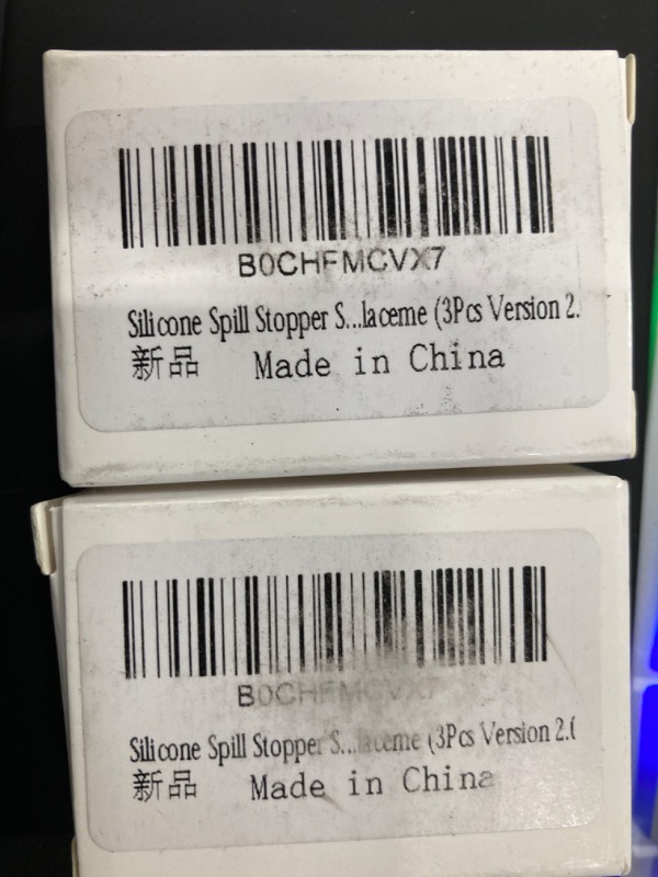 Photo 2 of **2 PACK** Silicone Spill Stopper for Stanley 30 40 oz Quencher H2.0 Tumbler with Handle Straw Cover Caps for Stanley Water Bottle Leak Stoppers for Stanley Lid Spill Stoppers for Stanley Cup Accessories White 3Pcs