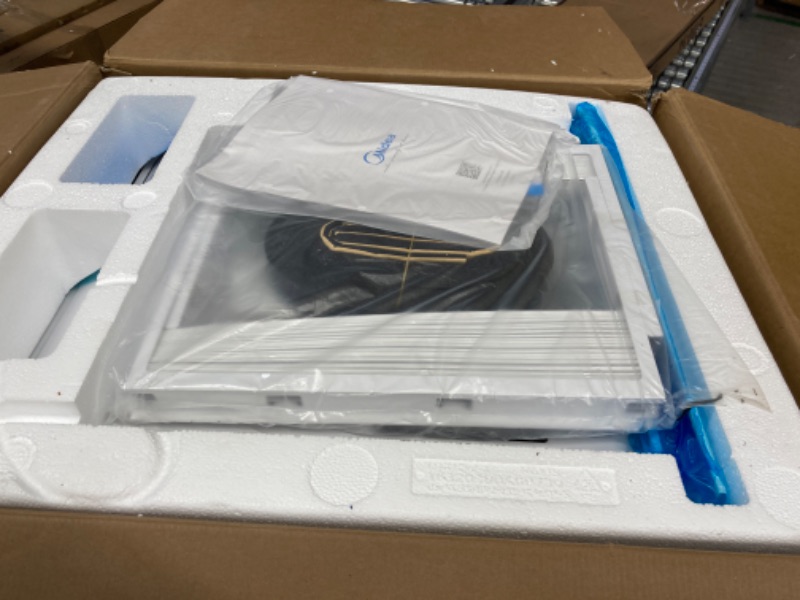 Photo 1 of Midea 8000 BTU Window Air Conditioner with Heat, Inverter Tech Ultra-Quiet Operation, 35% Energy-Saving, APP & Voice Smart Control, Energy Star Rated, Cools up to 350 Sq. Ft., fits Summer and Fall 8,000 BTU