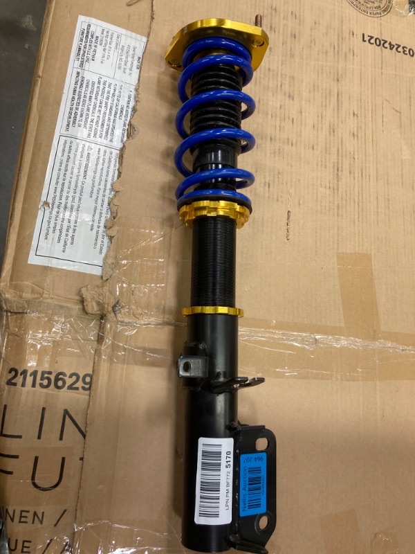 Photo 2 of ***ONE ONLY, NO ACCESSORIES*** Coilovers Lowering Struts Compatible for 1988-1999 Toyota Corolla E90 E100 E110 AE92 AE101 AE111 Front+Rear Shocks Adjustable Height Suspension Coil Spring Strut 