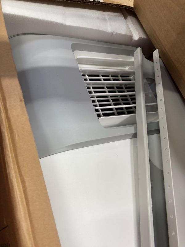 Photo 1 of 12,000 BTU Portable Air Conditioner Cools Up to 500 Sq.Ft, 3-IN-1 Energy Efficient Portable AC Unit with Remote Control & Installation Kits for Large Room, Campervan, Office, Temporary Space