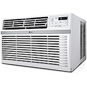 Photo 1 of ***PARTS ONLY***LG 8,000 BTU Window Air Conditioner, 115V, Cools 340 Sq.Ft. for Bedroom, Living Room, Apartment, Quiet Operation, Electronic Control with Remote, 3 Cooling & Fan Speeds, Auto Restart, White
