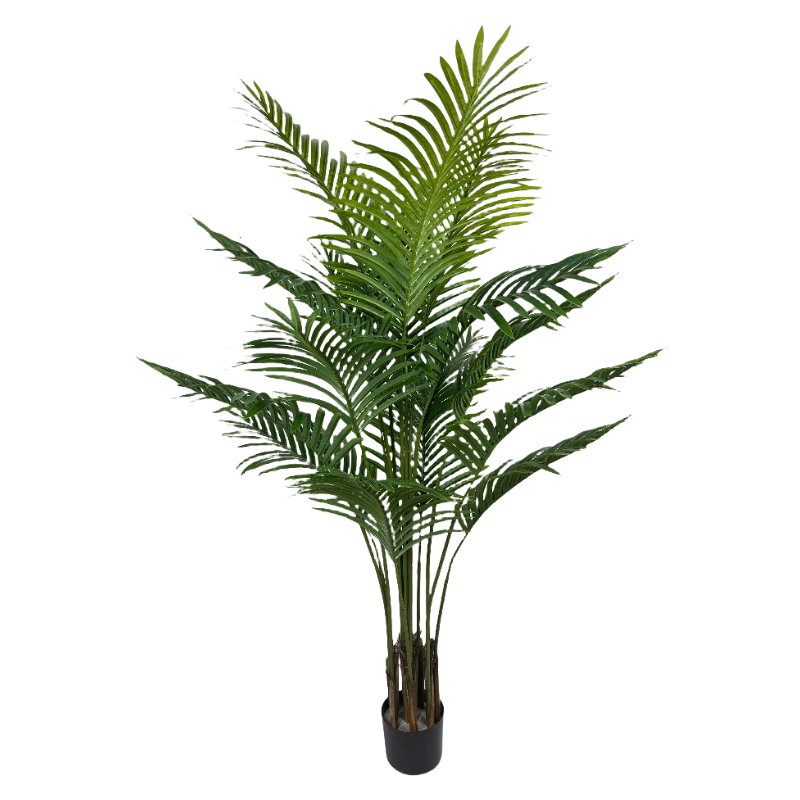 Photo 1 of 5FT Artificial Palm Plants, Artificial Palm Tree in Pot for Home Decor Indoor Outdoo