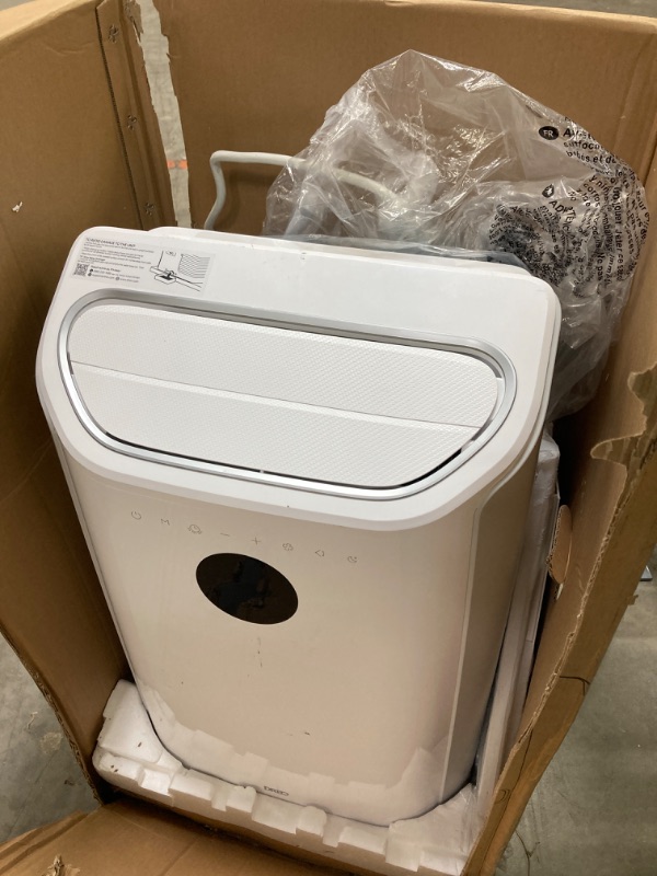 Photo 1 of Dreo Portable Air Conditioners, 12,000 BTU AC Unit for Bedroom with Drainage-free Cooling, 46dB Quiet, APP/Voice/Remote, 24h Timer with Fan & Dehumidifier, Smart Air Conditioner for Room Indoors 12,000 BTU White