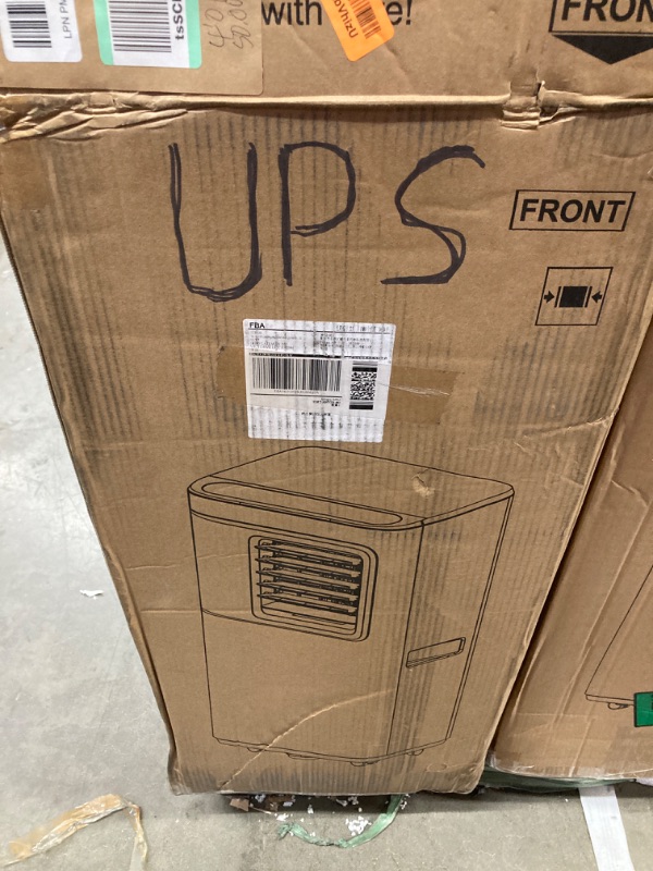 Photo 2 of 12,000 BTU Portable Air Conditioner Cools Up to 500 Sq.Ft, 3-IN-1 Energy Efficient Portable AC Unit with Remote Control & Installation Kits for Large Room, Campervan, Office, Temporary Space