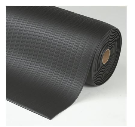 Photo 1 of 3/8" x 3' x 60', Black, Airug® Foam Anti Fatigue Mat, 410
