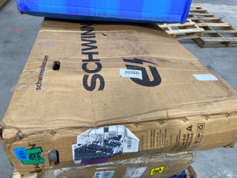 Photo 1 of Schwinn Mendocino Electric Cruiser Bike for Adults, 20 MPH Commuting eBike, Ride Up to 45 Miles on Single Charge, 26-Inch Wheels, 6-Speed, Pedal Assist, Throttle Option, Aluminum Frame Throttle Mint Green