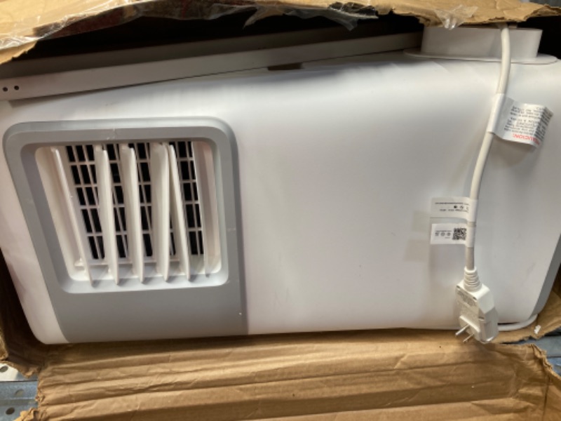 Photo 2 of 12,000 BTU Portable Air Conditioner Cools Up to 500 Sq.Ft, 3-IN-1 Energy Efficient Portable AC Unit with Remote Control & Installation Kits for Large Room, Campervan, Office, Temporary Space