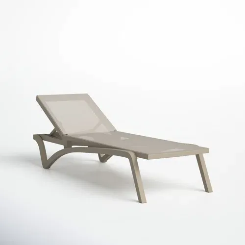 Photo 1 of 76" Long Reclining Single Chaise Set of 2