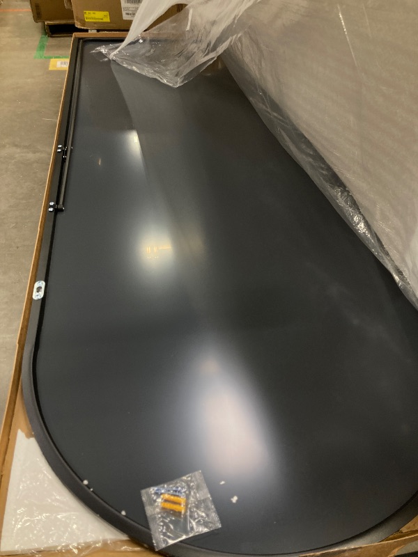 Photo 1 of BEAUTYPEAK 71"x 26" Oversized Full Length Mirror Arch Standing Floor Mirror Full Body Mirror, Black
