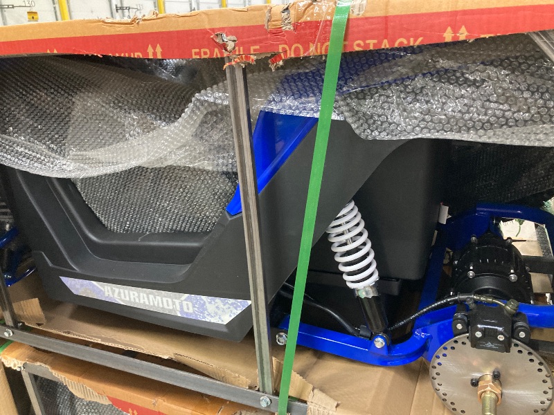 Photo 1 of ***PARTS ONLY***
MotoTec Raider Kids UTV 48v 1200w Full Suspension Blue, Large

