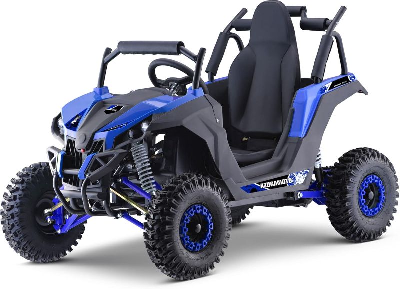 Photo 1 of ***PARTS ONLY***
MotoTec Raider Kids UTV 48v 1200w Full Suspension Blue, Large
