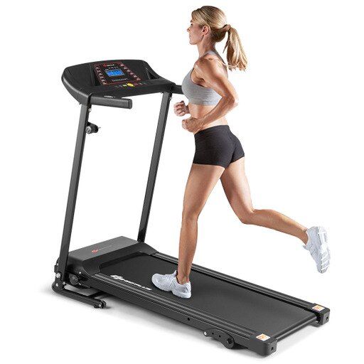 Photo 1 of  Folding Treadmill Electric Support Motorized - Black