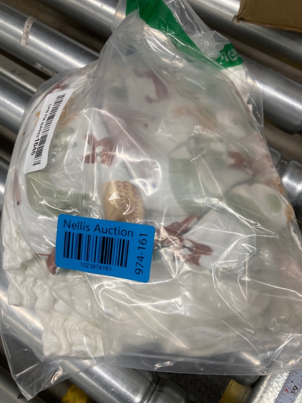 Photo 1 of Esembly Cloth Diaper Bundle Set, 3 Organic Absorbent Inners and 1 Waterproof Recycled Diaper Cover, Reusable Washable Diapers with Snap Closure, Size 2 (18-35lbs), Off-Leash