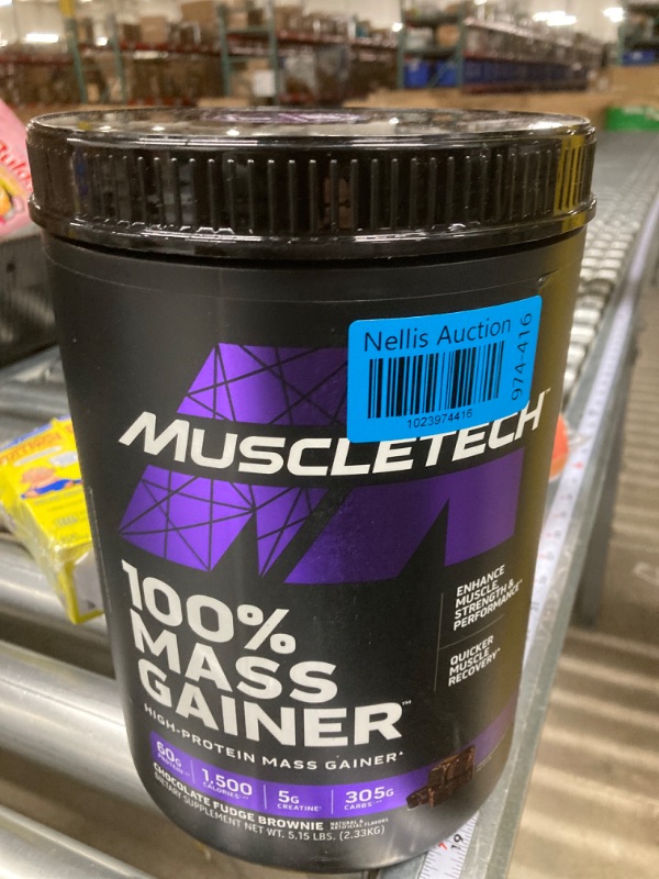 Photo 2 of 100% Mass Gainer, Whey Protein Powder + Creatine Chocolate