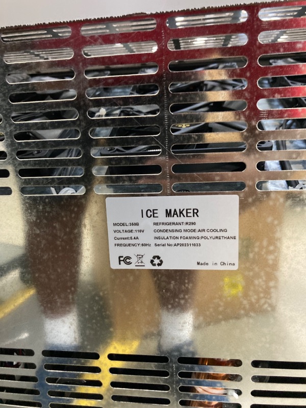 Photo 5 of ***MISSING ICE BIN*** Ice maker(model 350B)