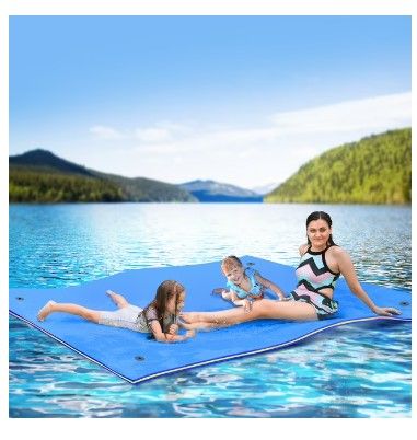 Photo 1 of HALLOLURE Water Floating Mat Foam Pad, 9x6FT Bouncy Tear-Resistant XPE Foam, Recreation and Relaxing for Pool Lake River Ocean Outdoor Water Activities

***New, factory sealed.

269.99