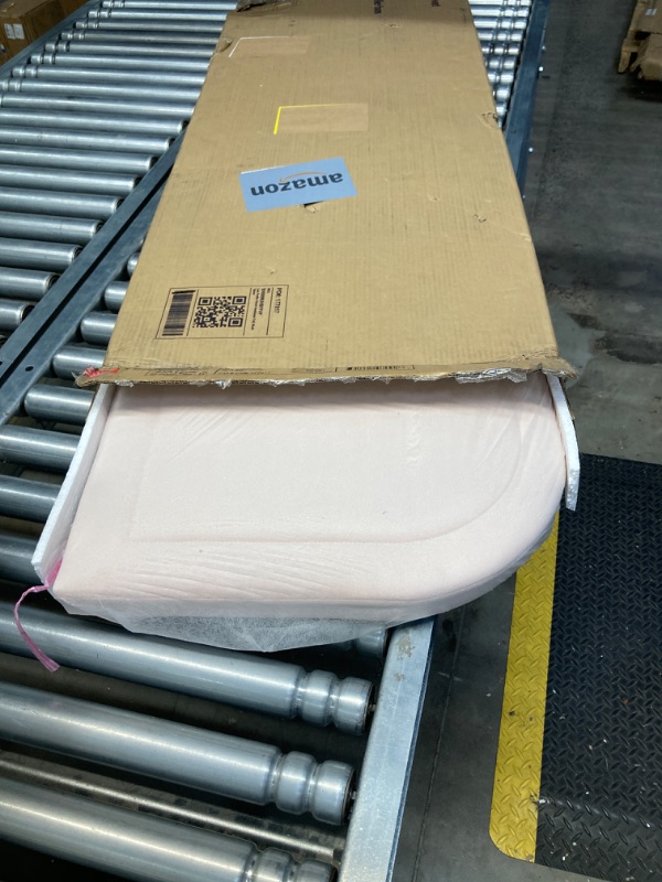 Photo 2 of Edenbrook Miller Low Profile, Performance Velvet Headboard for King Size Bed-Pink Upholstered King Headboard

**new, factory sealed
headboard ONLY