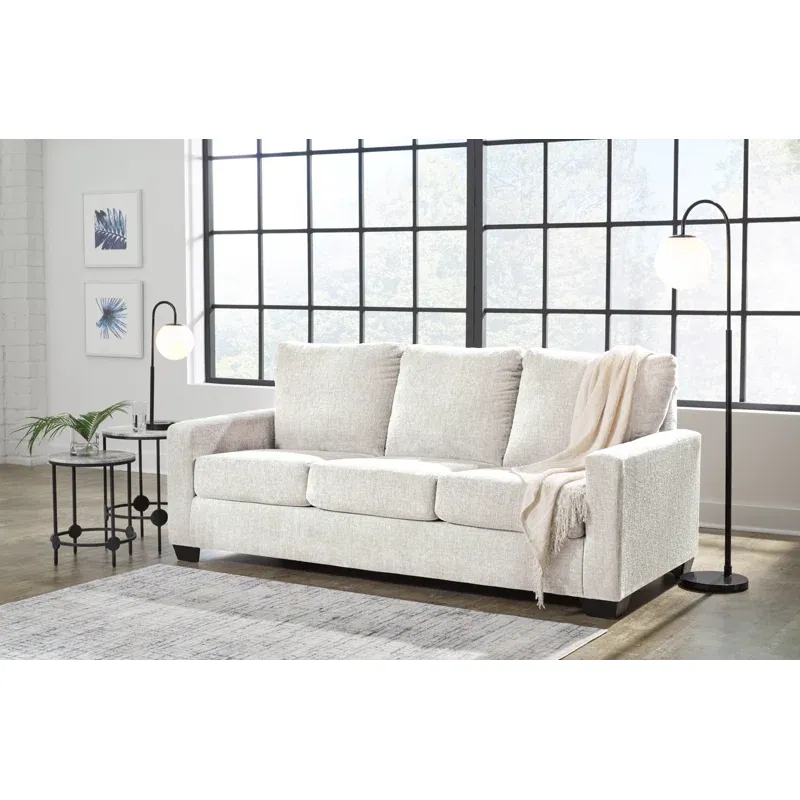 Photo 1 of Rannis 85'' Square Arm Sofa Bed

Add functionality to your home without compromising on style. This budget-friendly queen sofa sleeper has a clean-lined, contemporary feel that’s complemented with subtle space-saving versatility. Its small but impactful f