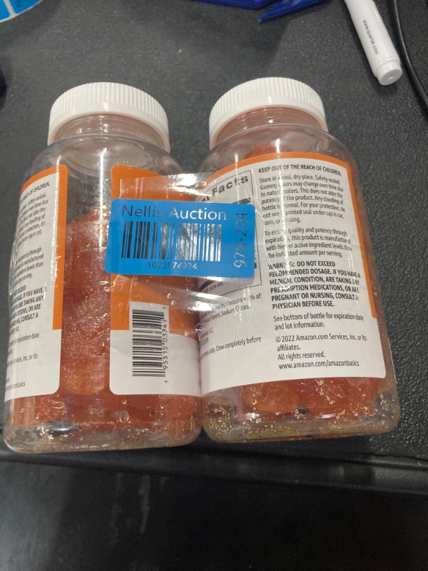 Photo 2 of (***2 PACK***)Amazon Basics Vitamin C 250 mg Gummy, Orange, 150 Gummies (2 per Serving), Immune Health (Previously Solimo)