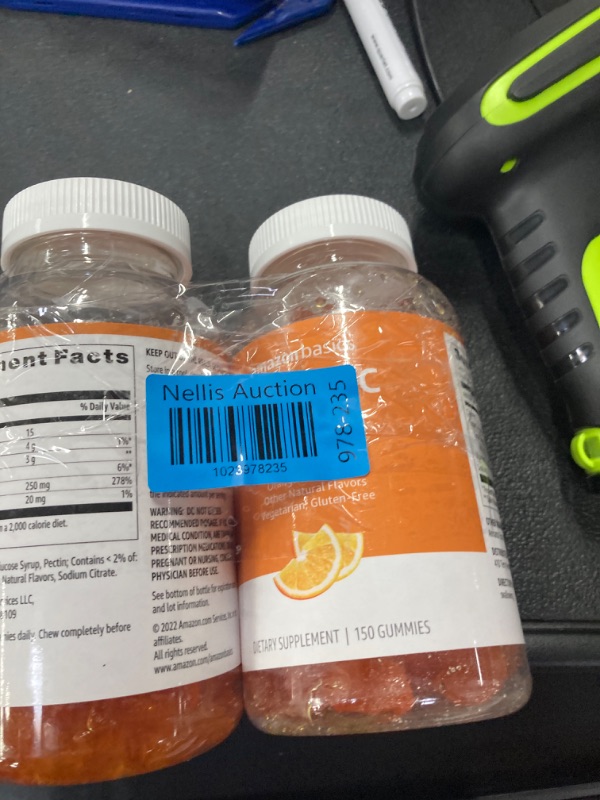 Photo 2 of (***2 PACK***)Amazon Basics Vitamin C 250 mg Gummy, Orange, 150 Gummies (2 per Serving), Immune Health (Previously Solimo)