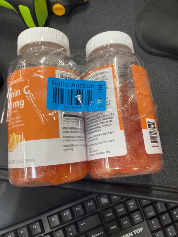 Photo 2 of (*** 2 PACK***)Amazon Basics Vitamin C 250 mg Gummy, Orange, 150 Gummies (2 per Serving), Immune Health (Previously Solimo)