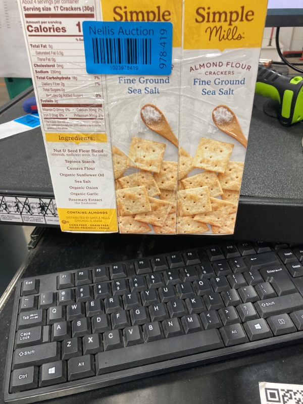 Photo 3 of (*** 6-PACK***)Simple Mills Almond Flour Crackers