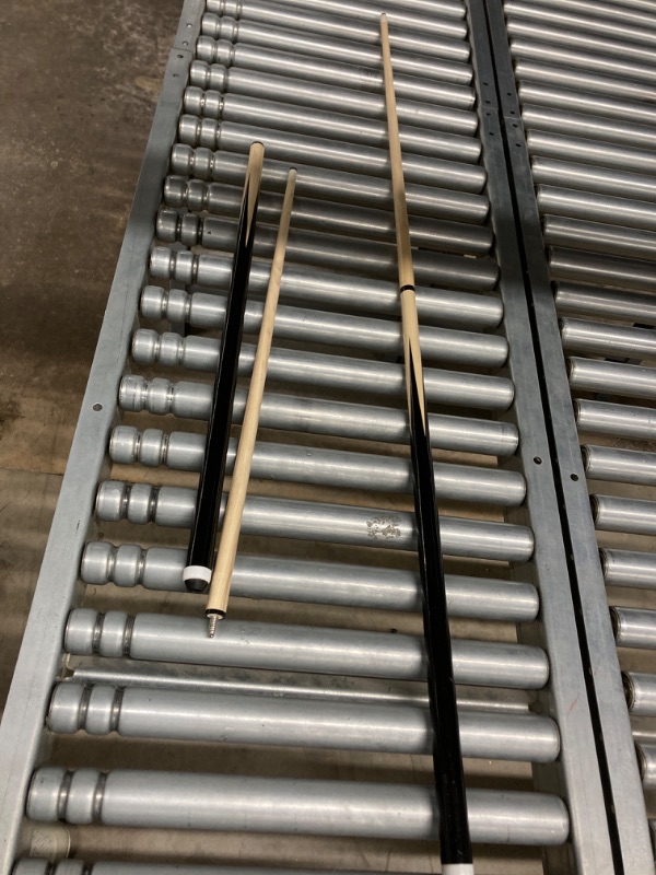 Photo 1 of ***SEE COMMENTS***Pool cue/Billiards cue Stick?48" 2-Pieces, Children Pool Stick Set of 2, 13MM Leather tip w/ Billiard Balls 