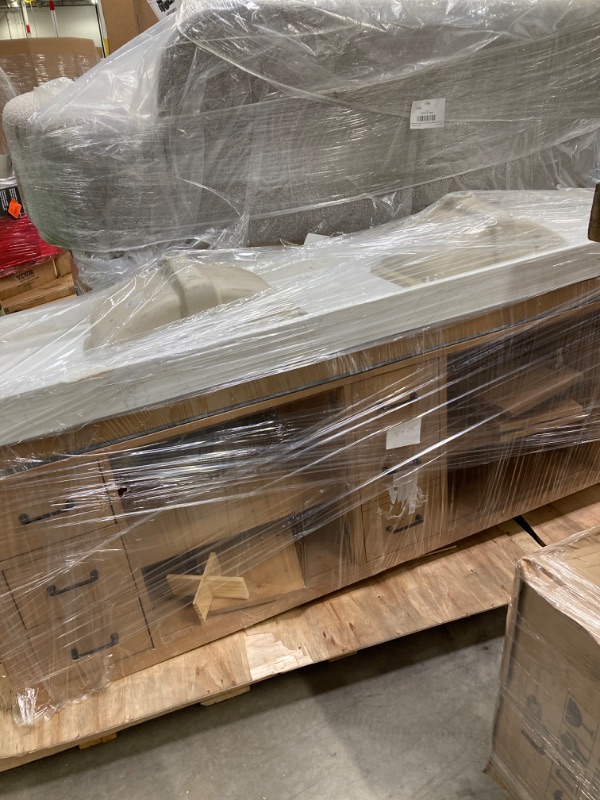 Photo 1 of Aranwen 84" Double Bathroom Vanity Set
