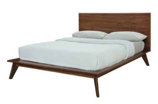 Photo 1 of ***BED FRAME & SLATS ONLY IN THIS SET, BOX 3 of 3 AllModern Kindred Solid Wood Platform Bed Light Oak