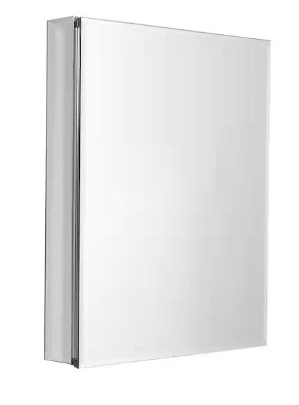 Photo 1 of 
Zenna Home
24 in. W x 30 in. H Aluminum Frameless Beveled Mirror Medicine Cabinet