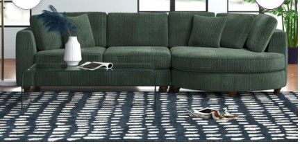 Photo 1 of ***THIS IS ONLY THE LEFT SIDE***Atossa 2 - Piece Corduroy Sectional