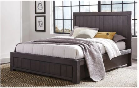 Photo 1 of ***HEADBOARD ONLY, NO BED FRAME*** Heath Headboard Queen Sized Bed Basalt Grey 