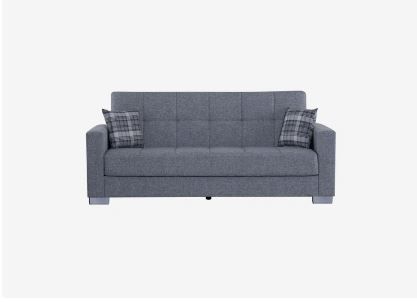 Photo 1 of ***SEE COMMENTS*** Sleeper Sofa Fabric Couch Gray  by Fujian Kingwell Furniture