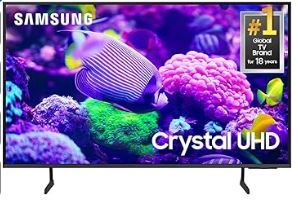 Photo 1 of ***SEE COMMENTS***SAMSUNG 55-Inch Class Crystal UHD 4K DU7200 Series HDR Smart TV w/Object Tracking Sound Lite, PurColor, Motion Xcelerator, Mega Contrast, Q-Symphony (UN55DU7200, 2024 Model)