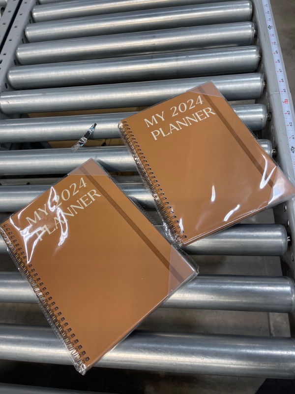 Photo 1 of (2 Pack Bundle) Simplified 2024 Daily Planner - Beautiful 7" x 10" Daily Planner for Women or Men with Weekly & Monthly Spreads for Easy Planning