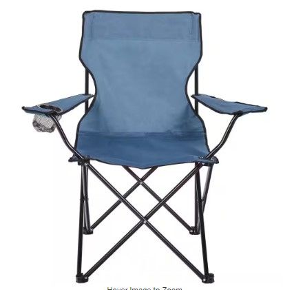 Photo 1 of 
Basic Size Blue Metal Folding Chair