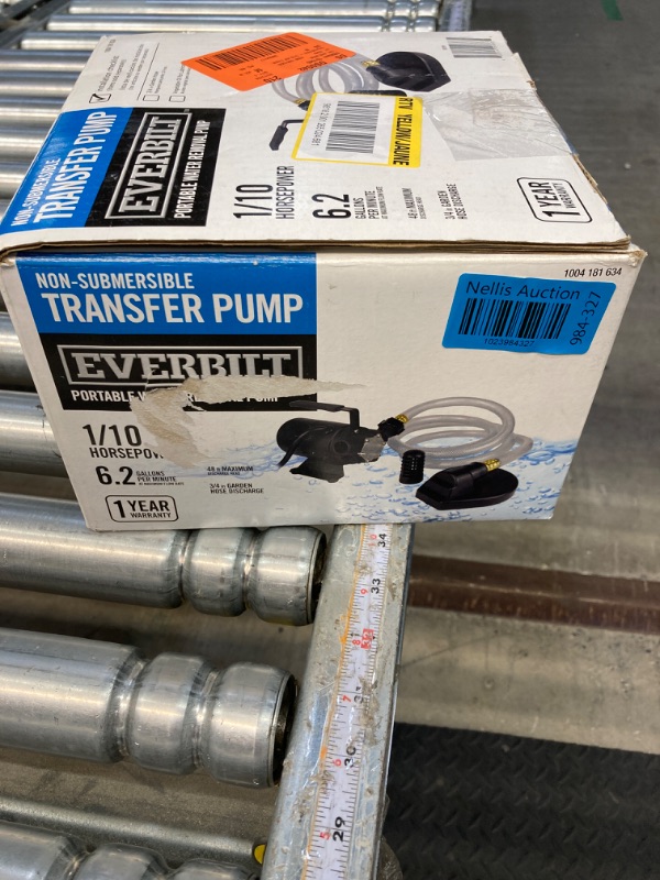 Photo 3 of 1/10 hp Transfer Pump