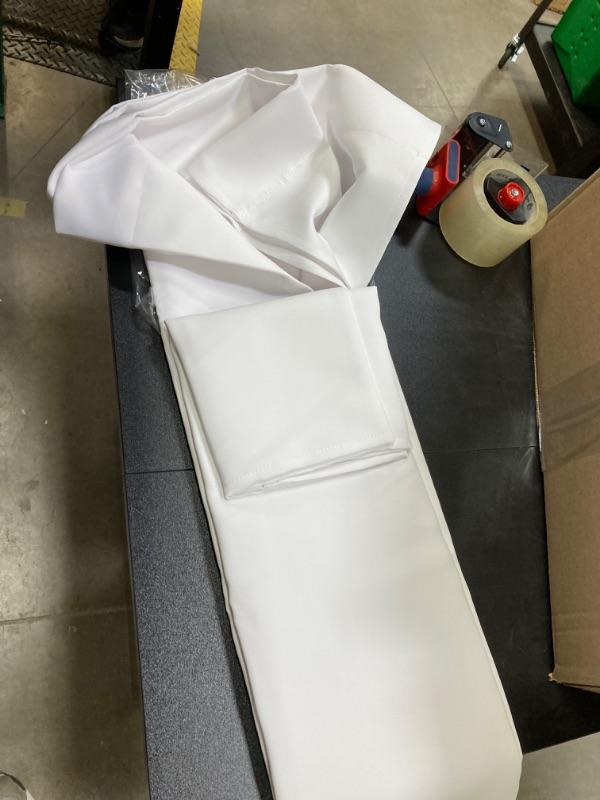 Photo 1 of 2 Pack White Curtain Panel