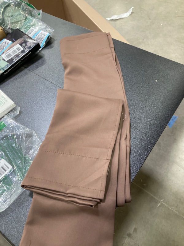 Photo 1 of 2 Pack Brown Curtain -unknown size