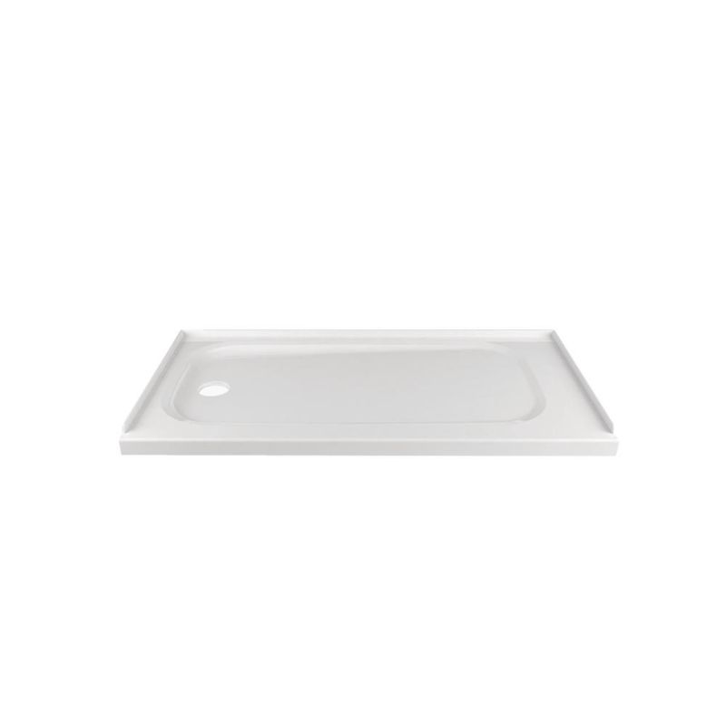 Photo 1 of American Standard Passage 60 X 32 Alcove Shower Pan Base with Left Drain in White