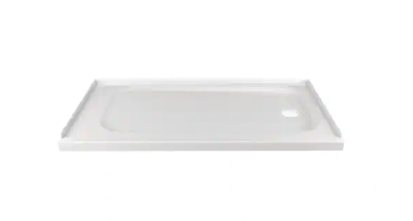 Photo 1 of American Standard Passage 60 X 32 Alcove Shower Pan Base with Right Drain in White