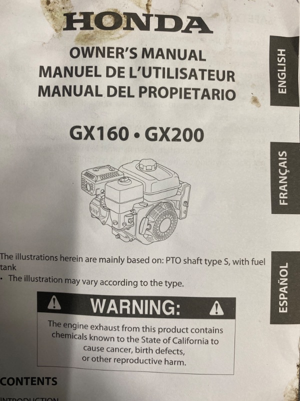 Photo 5 of **PARTS ONLY**DEWALT
3600 PSI 2.5 GPM Cold Water Gas Pressure Washer w/ HONDA Engine