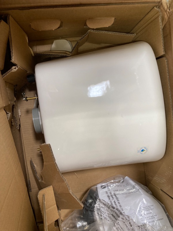Photo 1 of 2-piece 1.1 GPF/1.6 GPF Dual Flush Round Toilet in White