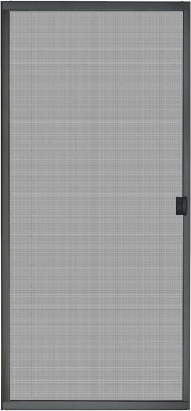 Photo 1 of Patio Screen Door, 30 in W, Sliding Screen, Aluminum, Bronze